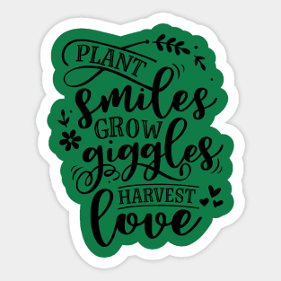 plant smiles grow giggles Sticker